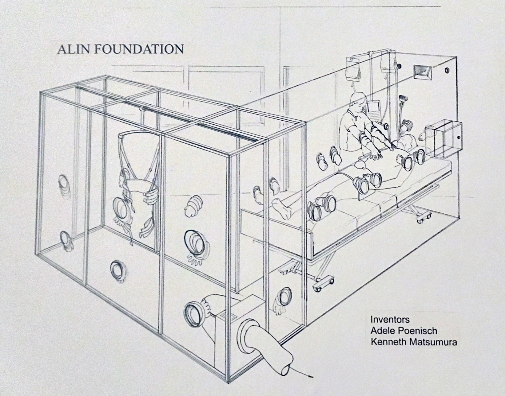 Alin Foundation's germ containment capsule